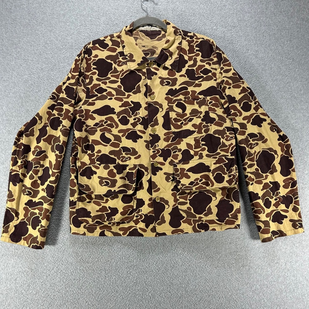 Black Sheep Field Jacket Hunting Chore Mens M short Camo Outdoor Utility 1990s